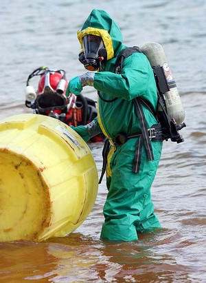 Oconee County SC Dive Team Haz Mat Dive Training