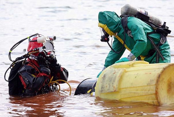 Oconee County SC Dive Team Haz Mat Dive Training