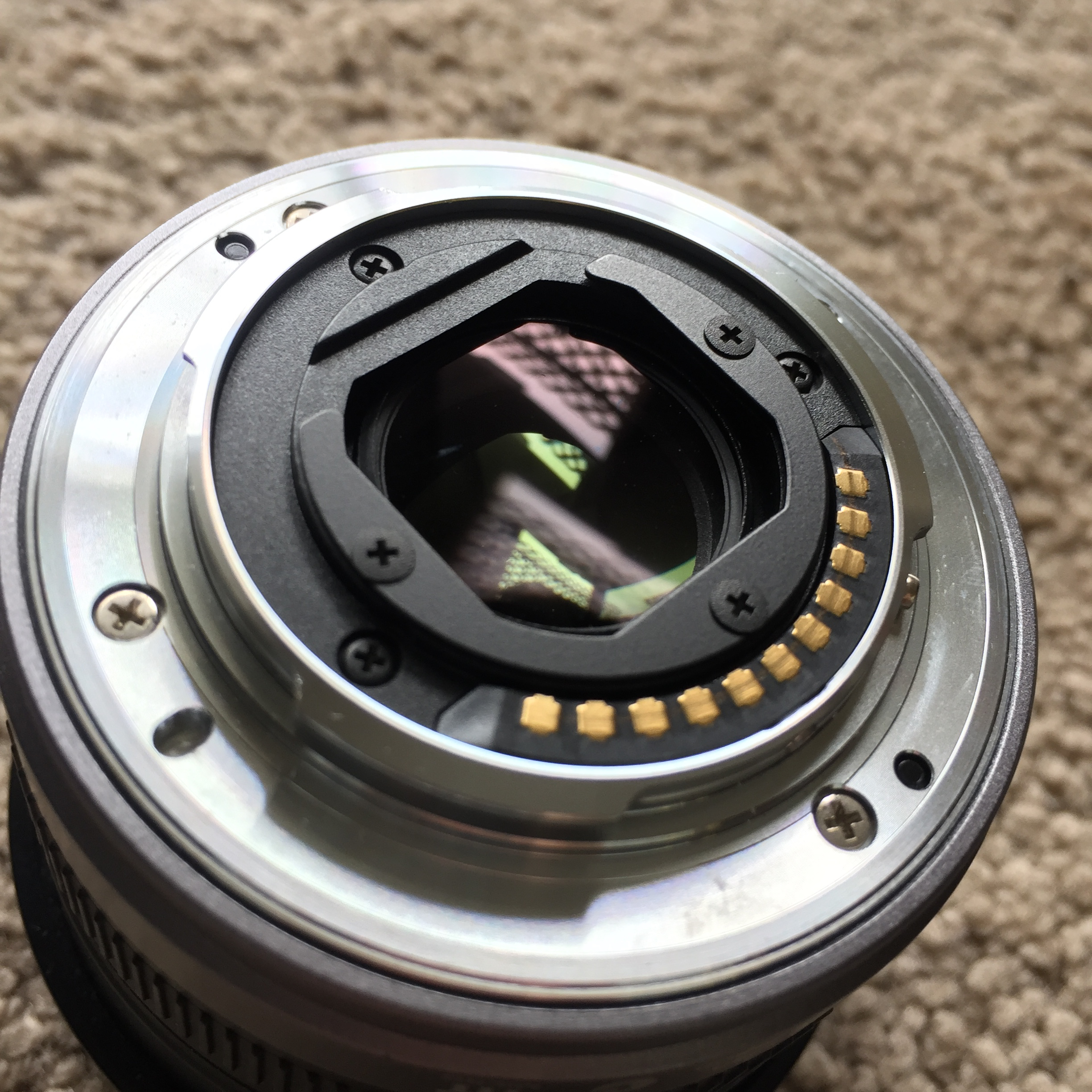 Panasonic 8mm Lens Rear