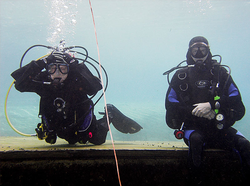 photohikedive and buddy - Morrison Springs