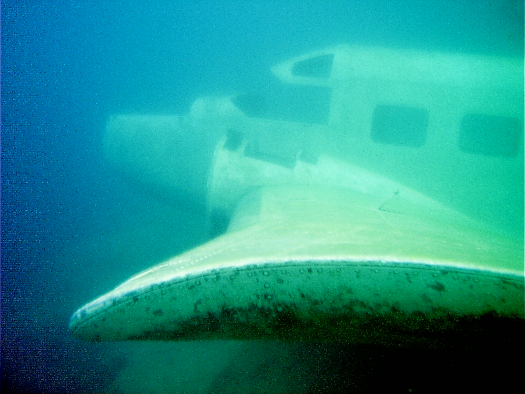 Plane at the Quarry