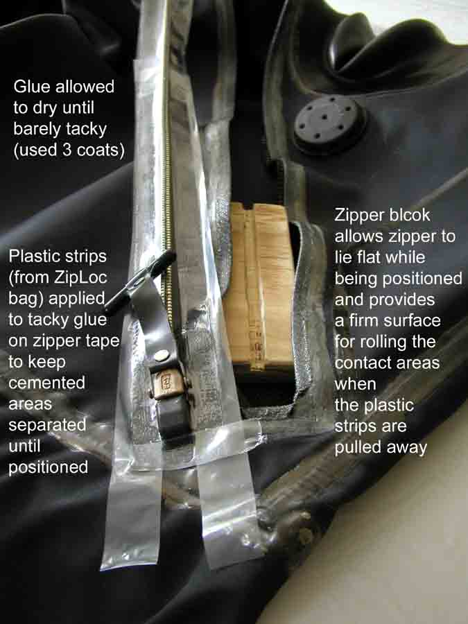 Plastic strips to