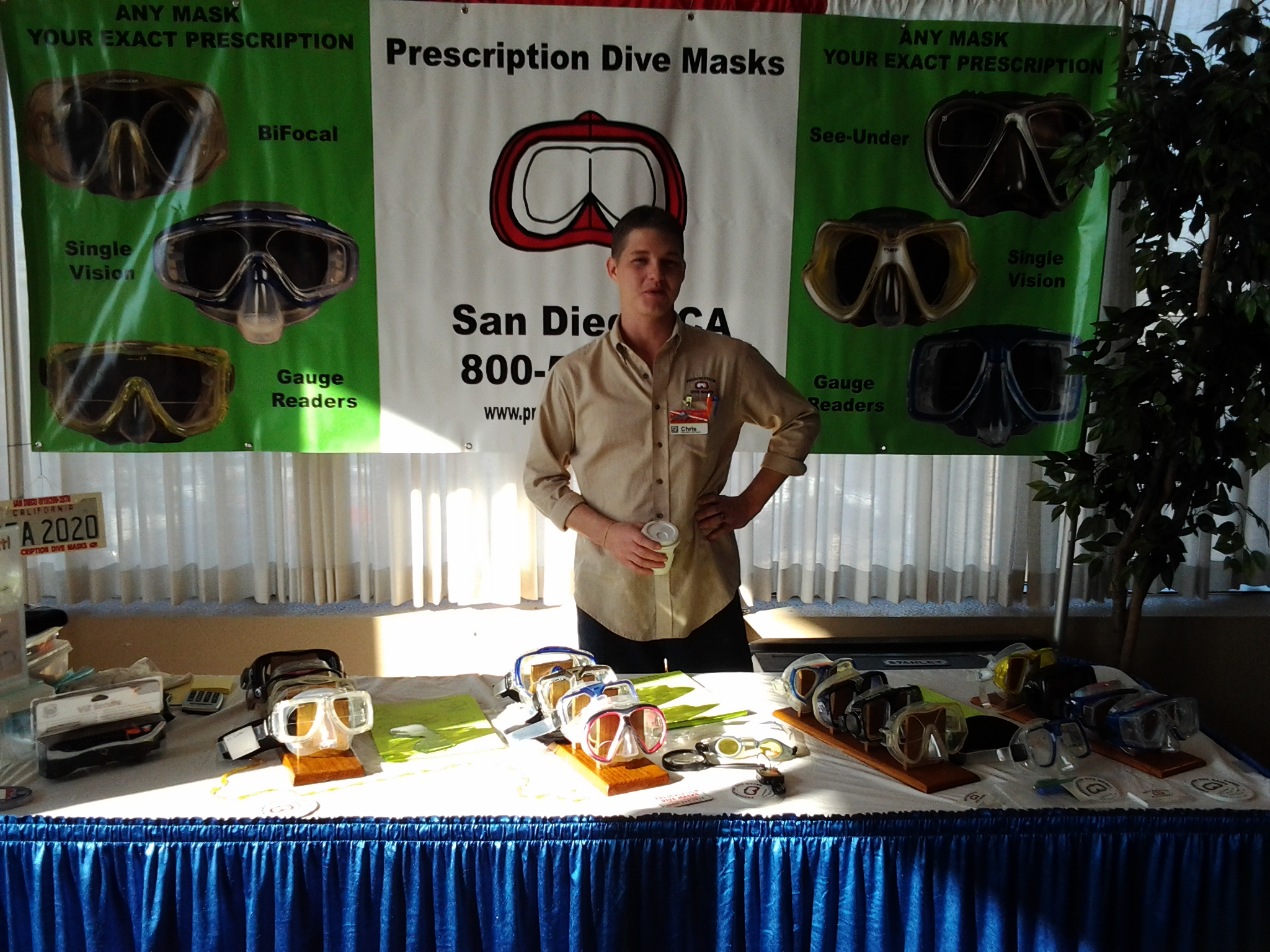 Prescription Dive Masks @ Baltimore Dive Show