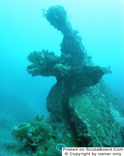 Prop of Japanese Wreck