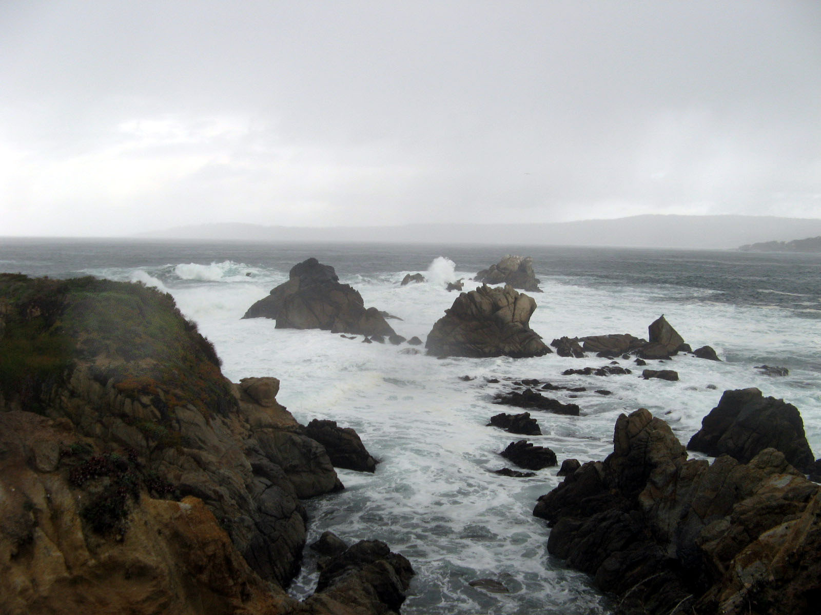 Pt Lobos conditions upon arrival