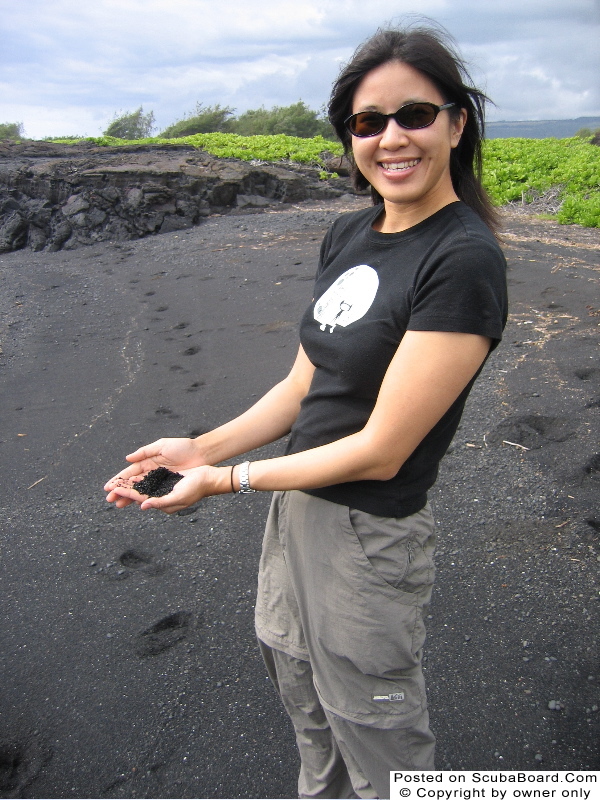 Punaluu Black Sand Beach