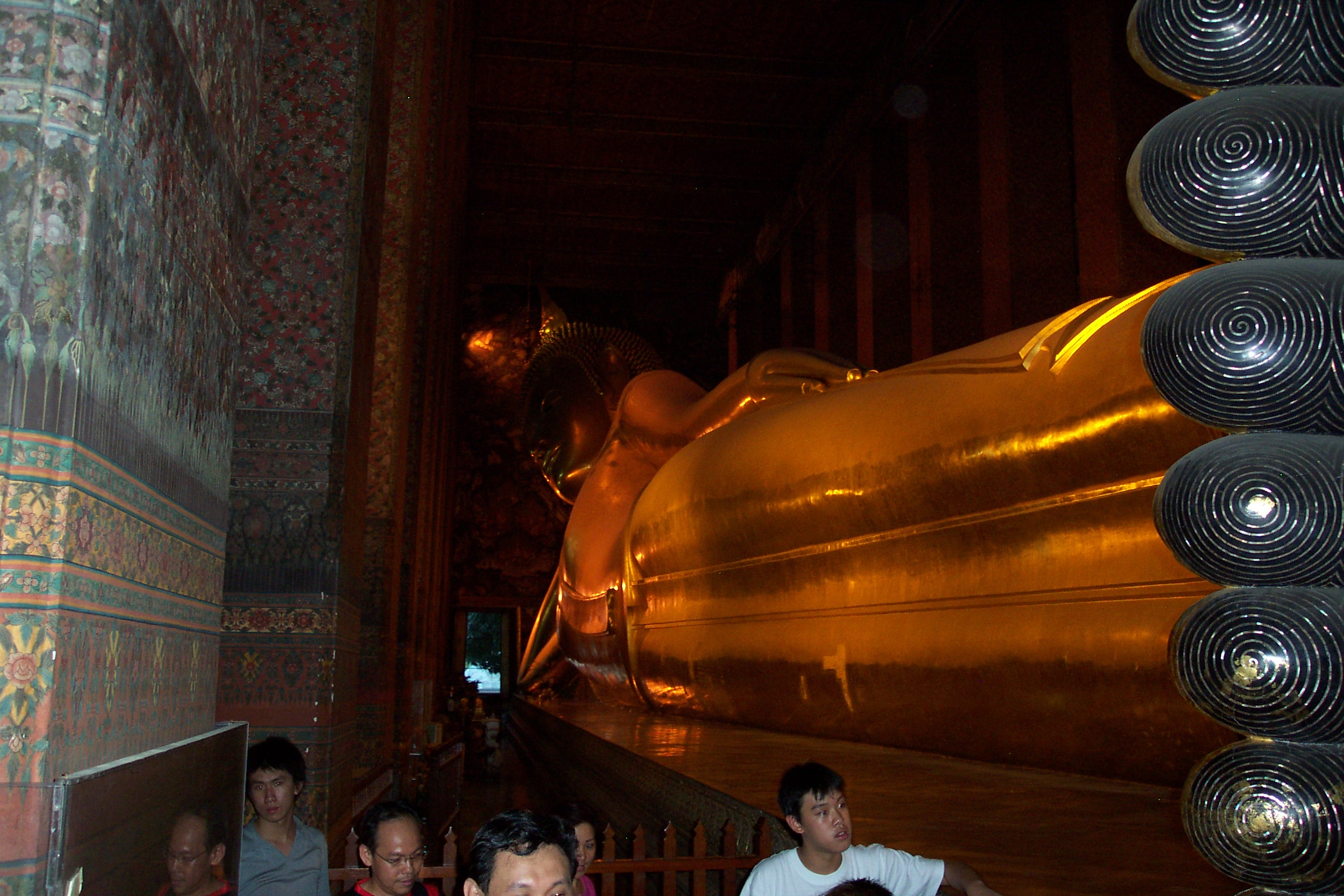 Reclining Gold Buddha