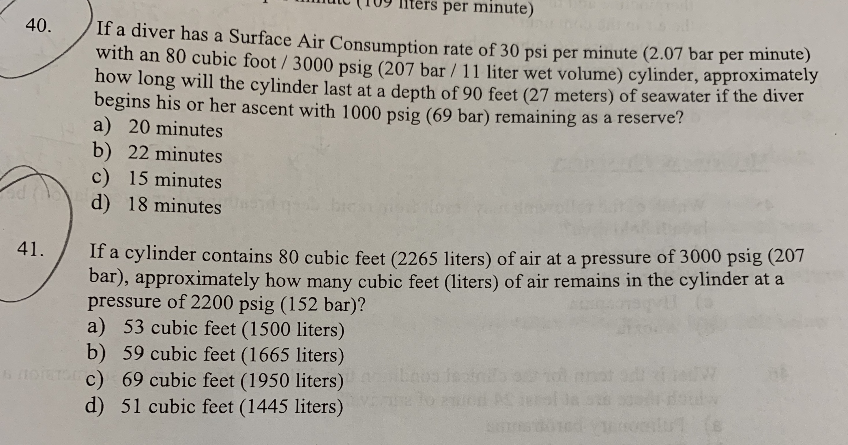 Sac question