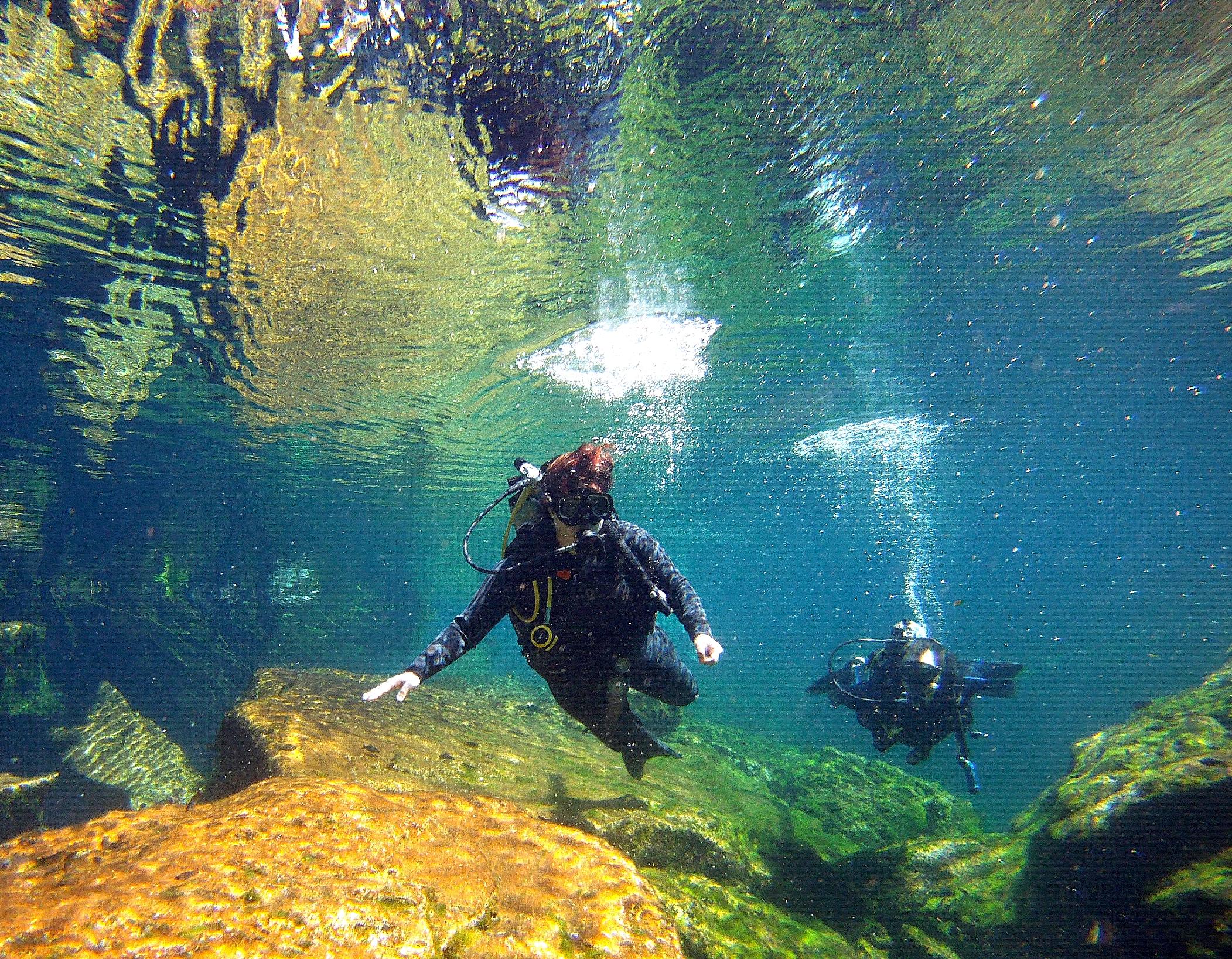 Scuba Cenote Steph And Mark 001