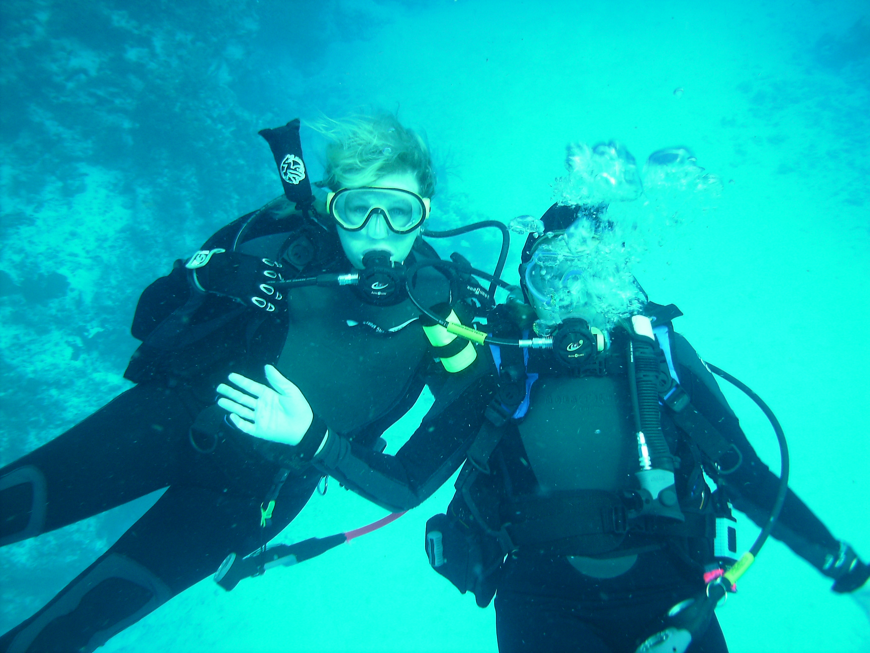 ScubaCutieDiane And Dive Buddy Lady1