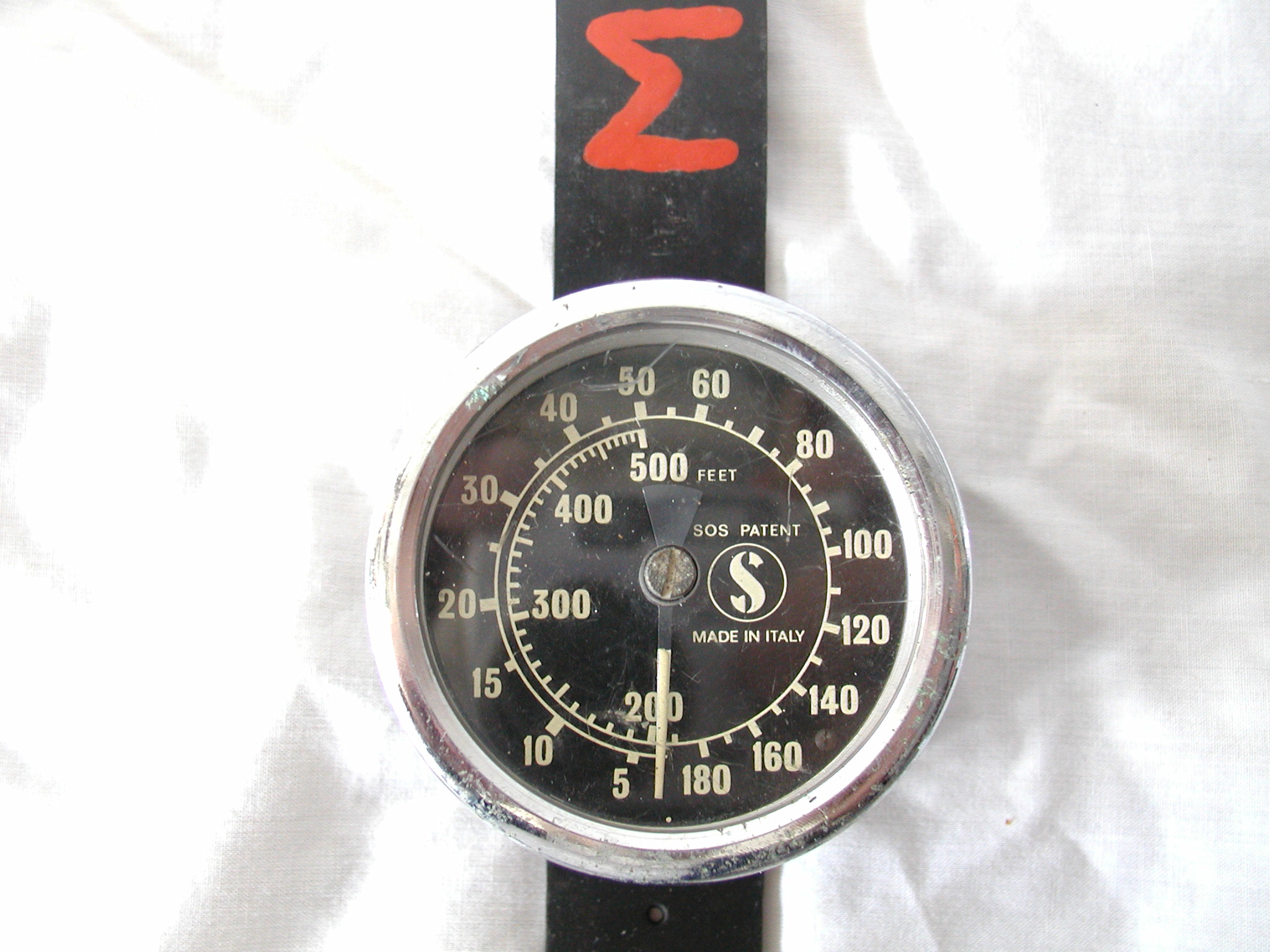 Scubapro depth gauge