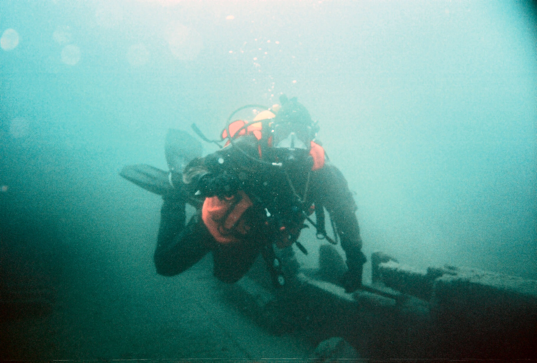 SHIPWRECK OF THE HESPER, LAKE SUPERIOR @ 80 FT