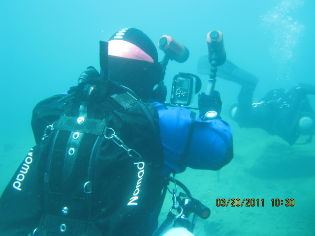 Sidemount cert. at Lake Rawlings VA