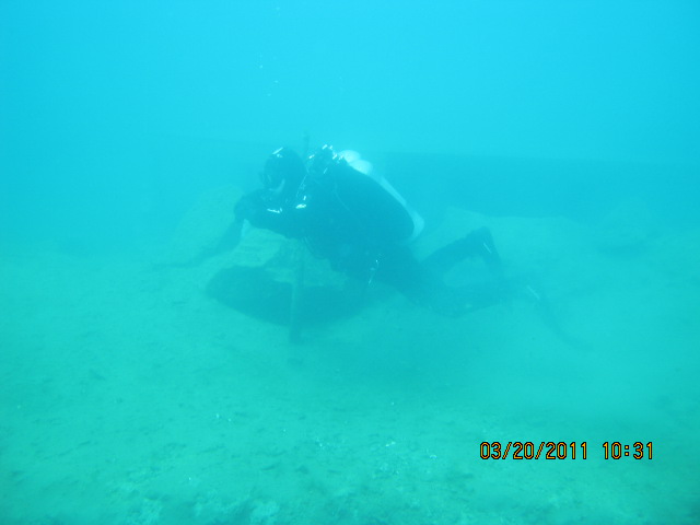 Sidemount cert. at Lake Rawlings VA