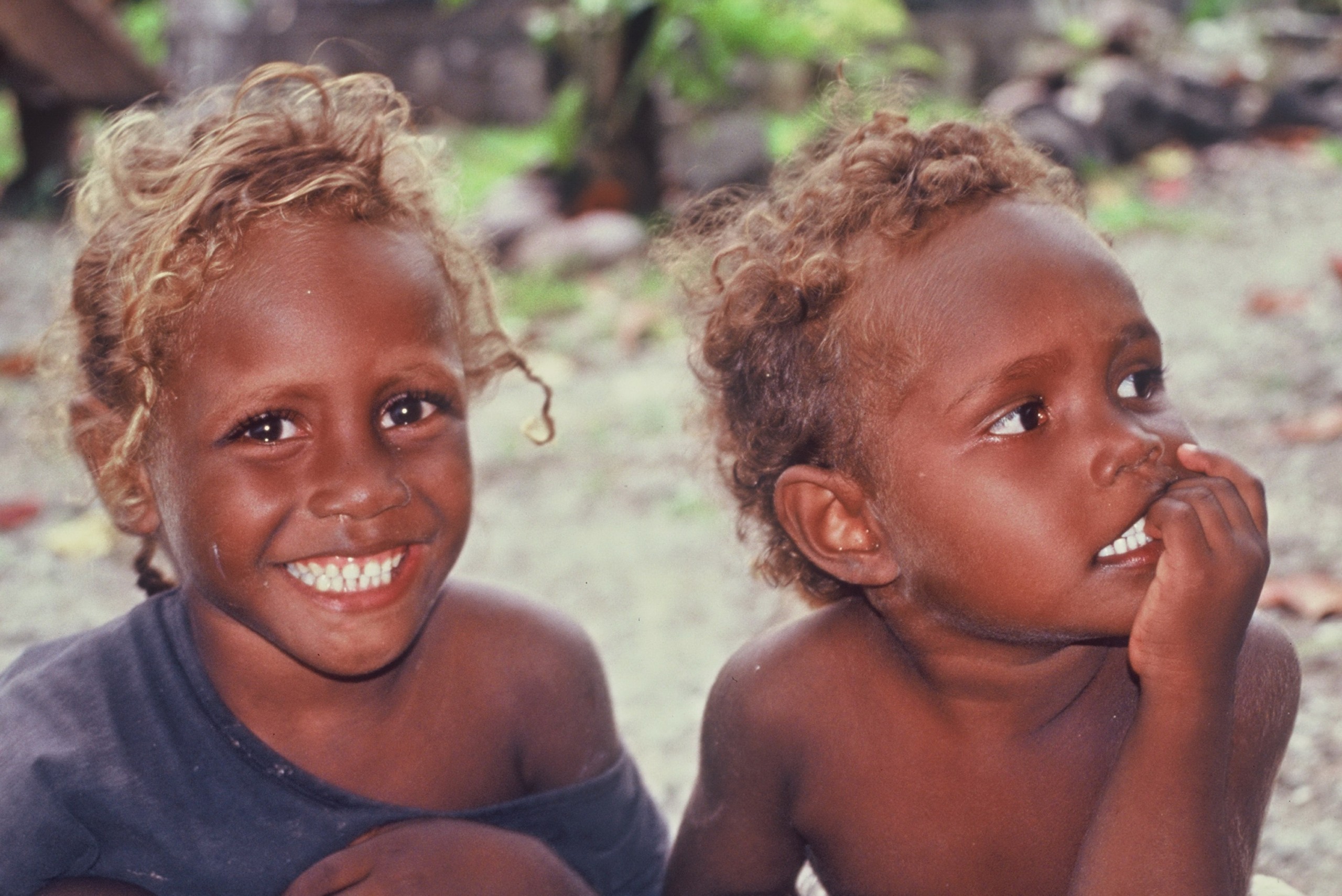 Solomon Island children