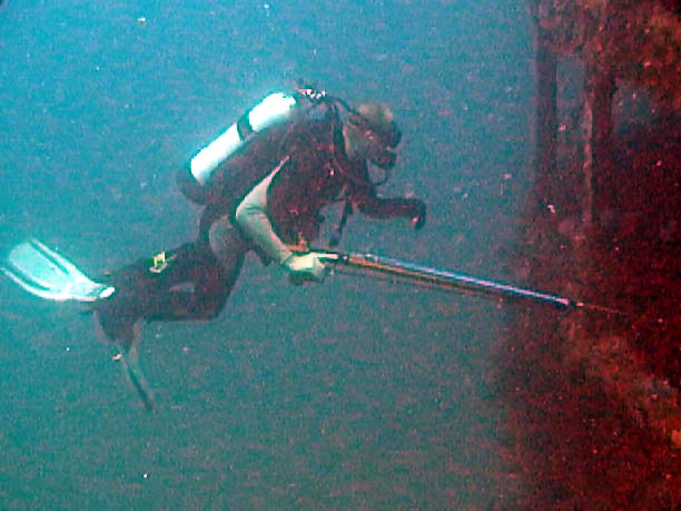 Spearfishing at Hyde