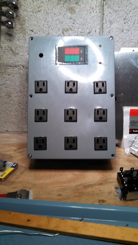 Sprinter Charging Station: Front Panel Build