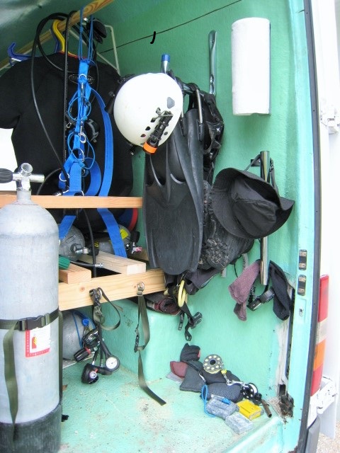 Sprinter Scuba build out
