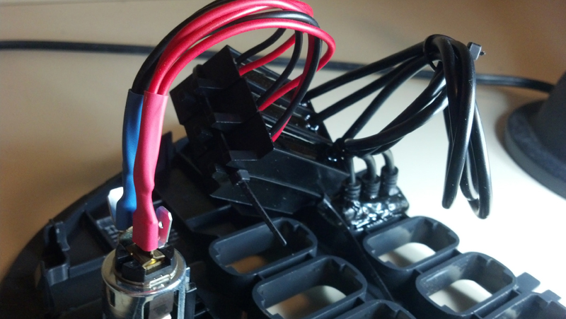 Sprinter Switch Console: 3Amp USB charger install