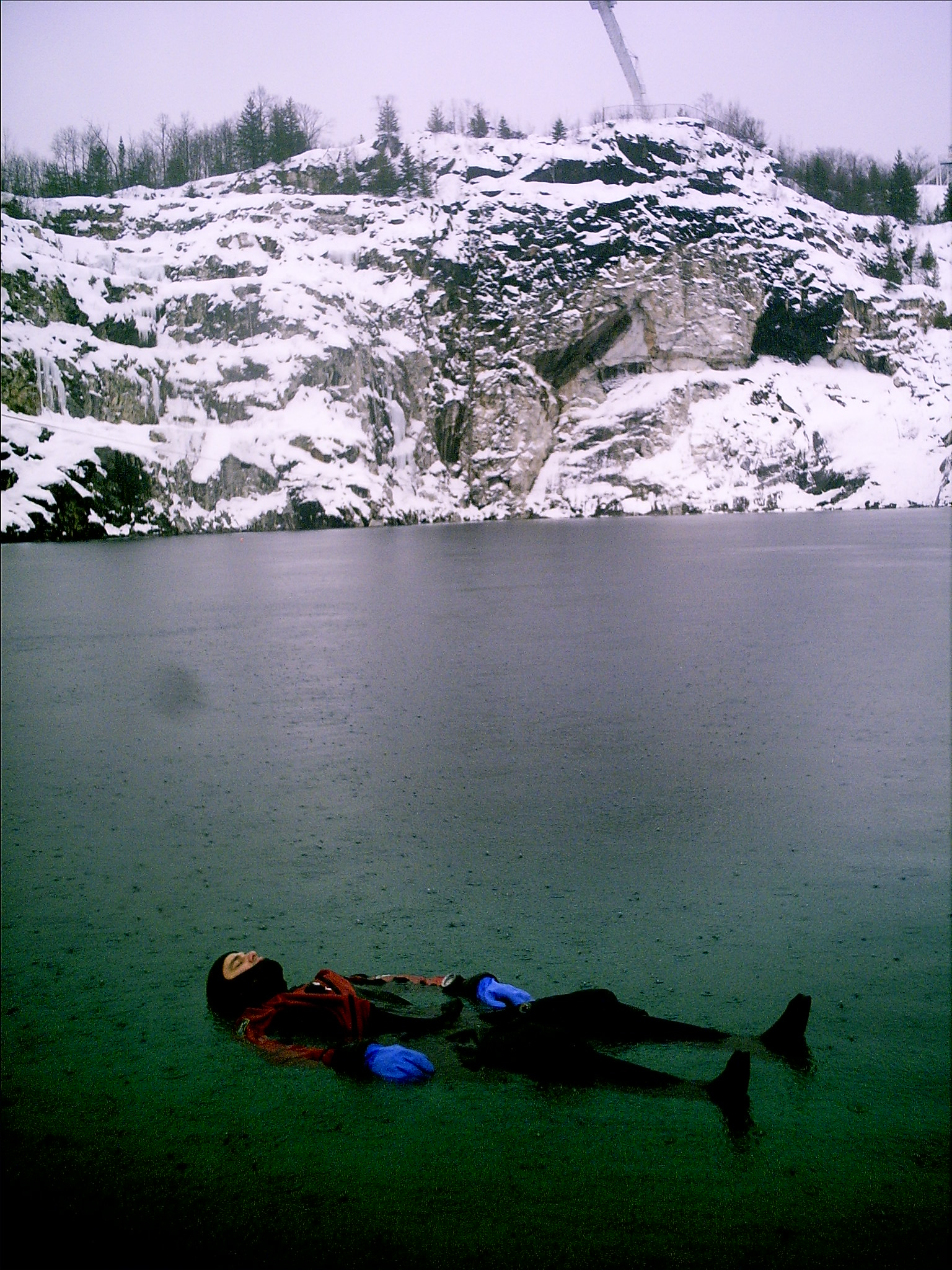 Steve at the Quarry