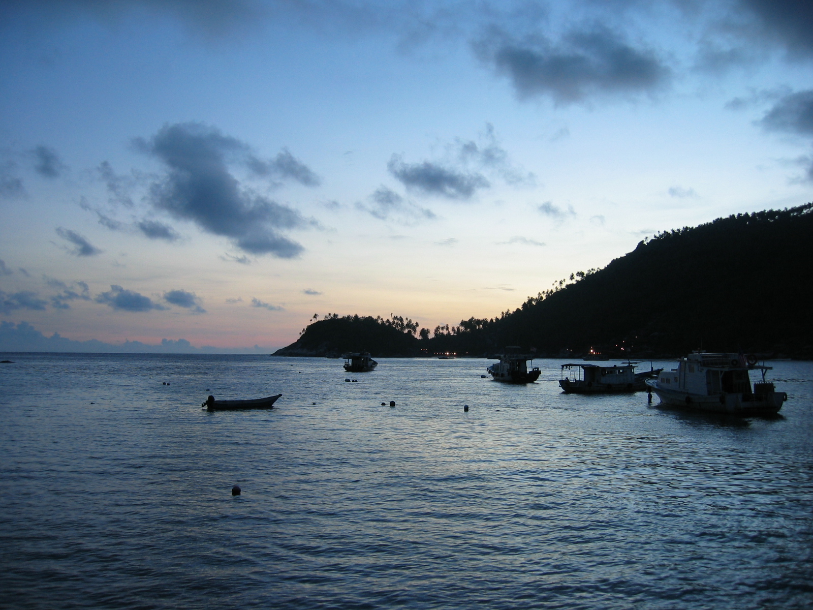 Sunrise at Pulau Dayang, Malaysia