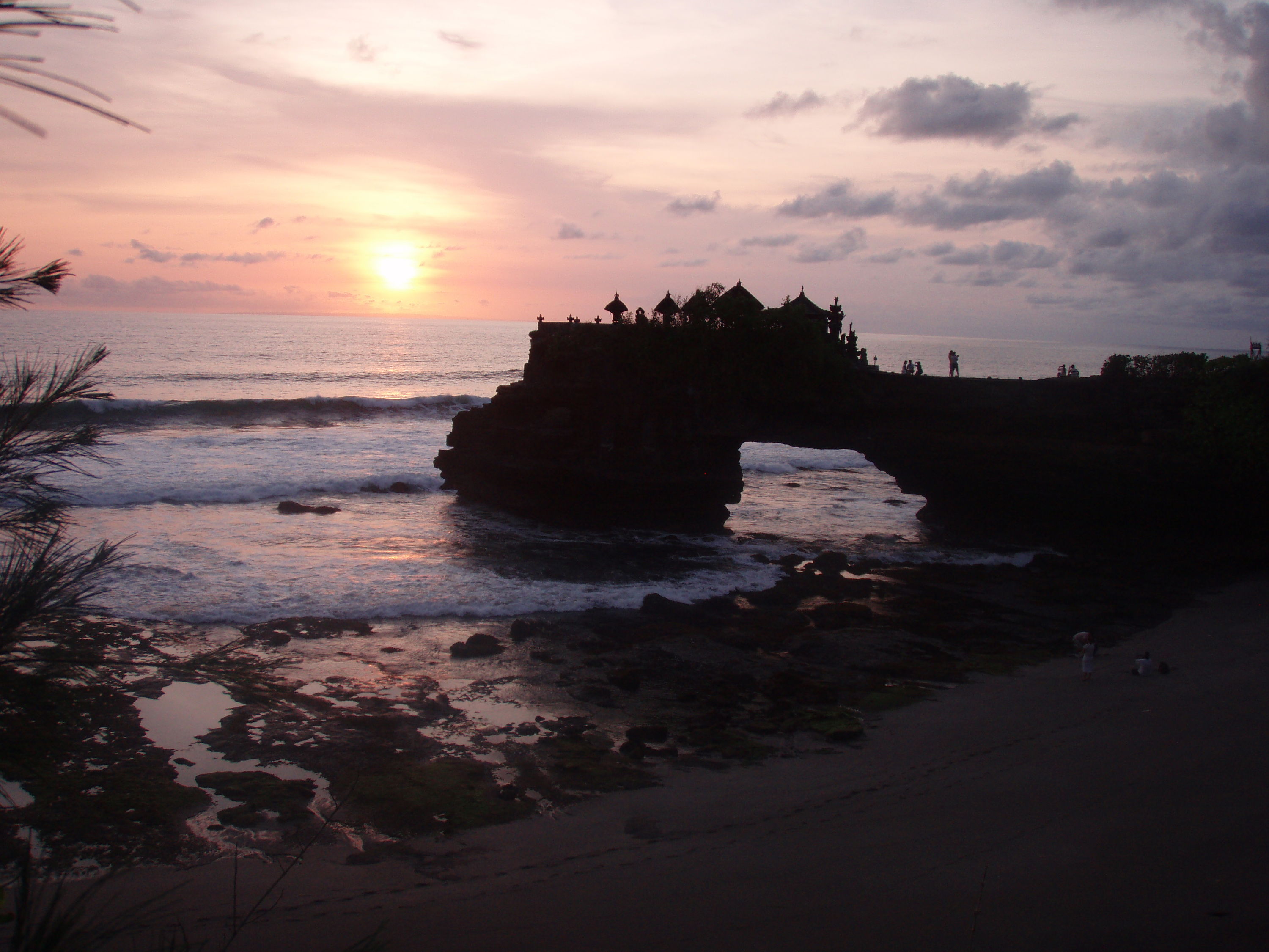 Sunset at Tanah Lot