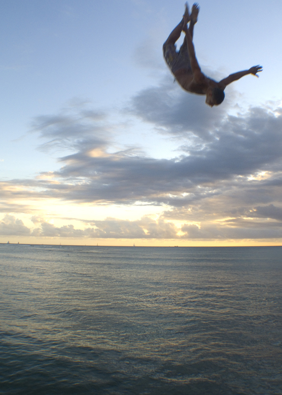 Sunset Oahu Pier