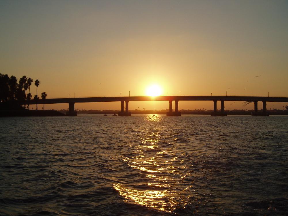 Sunset on Mission Bay