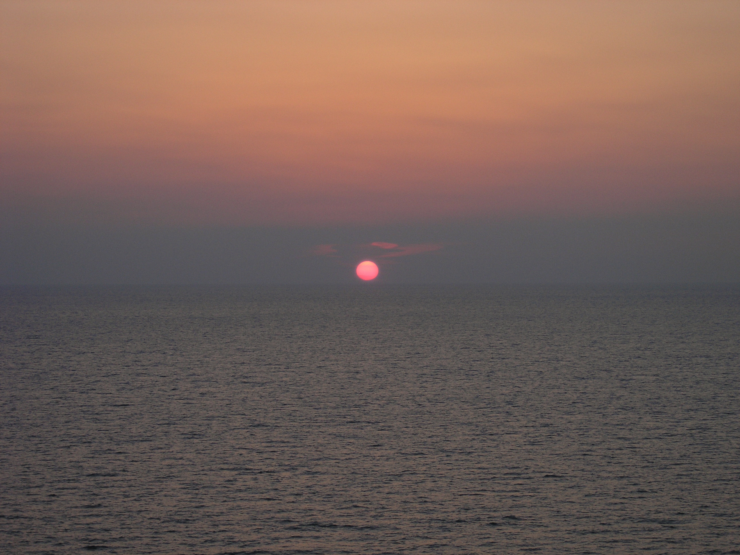 Sunset taken off Royal Carribean Cruise