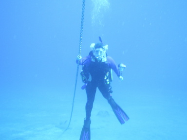 Susan hanging on the line