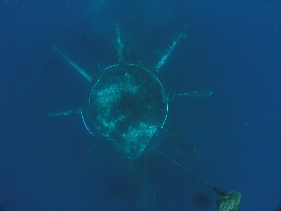 Swan wreck Dunsborough West Oz, 9m below surface