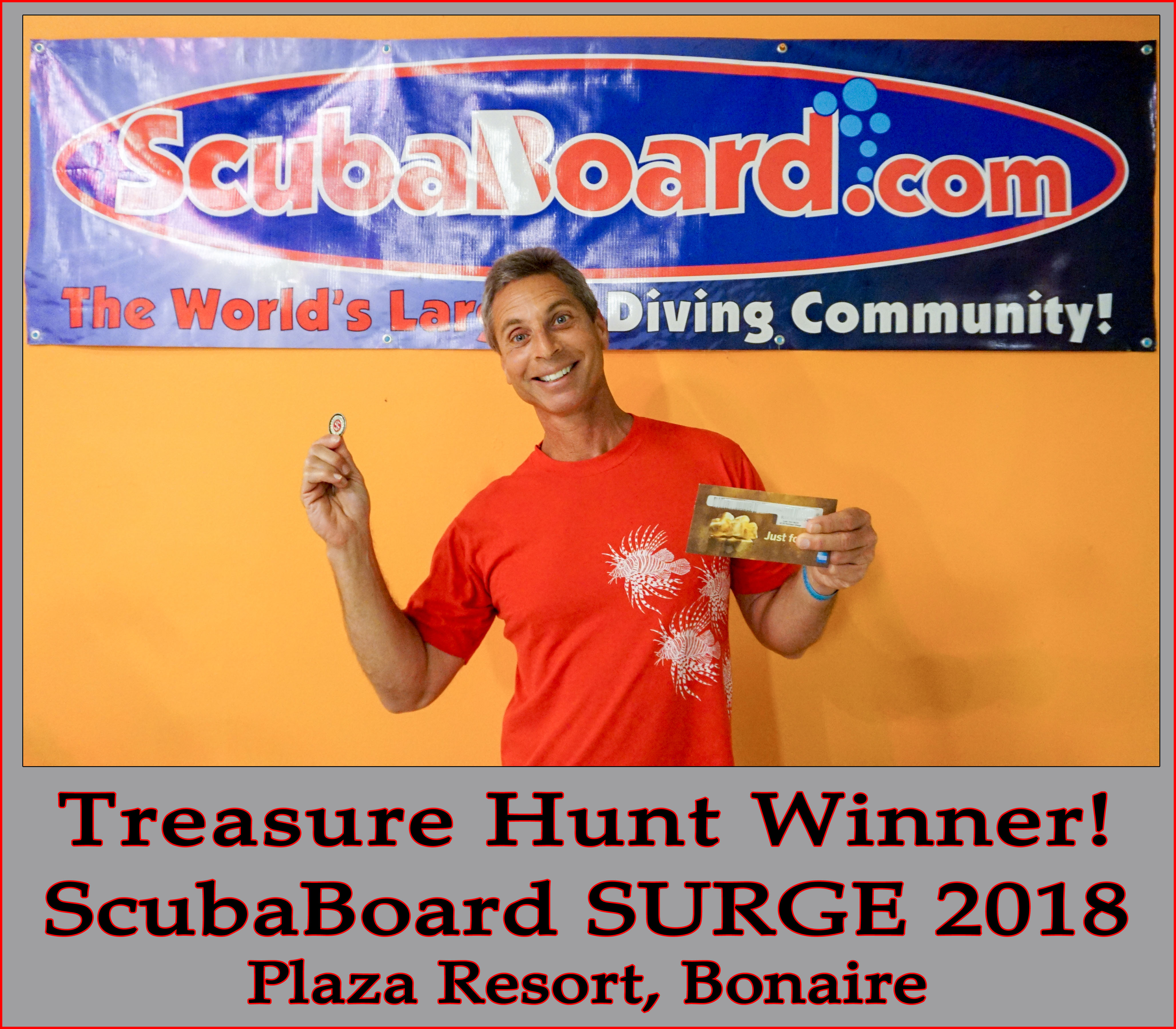 Teasure Hunt Winner SB SURGE 2018 Sponsors Pic