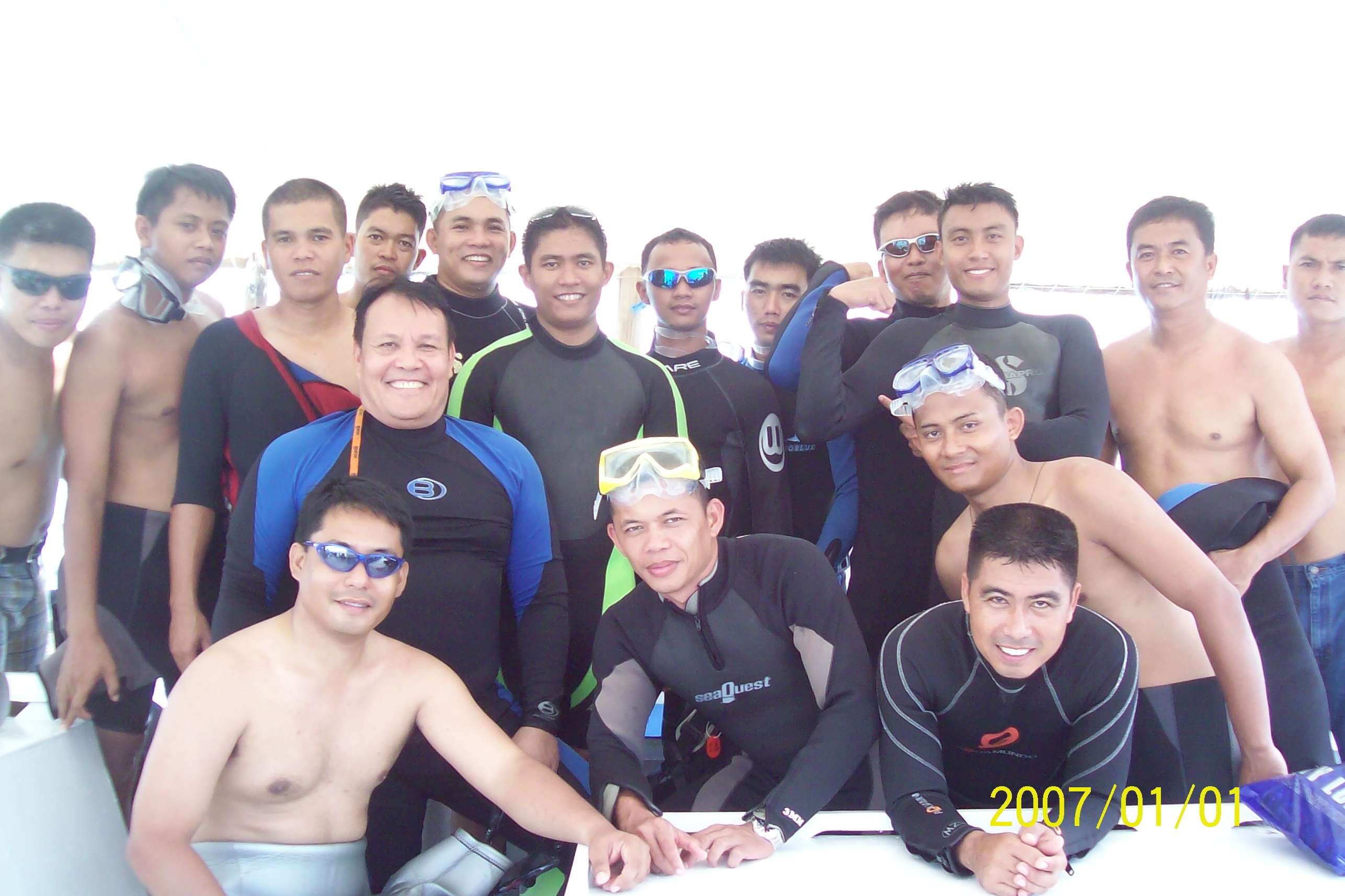 The Bohol Police Tourist Divers