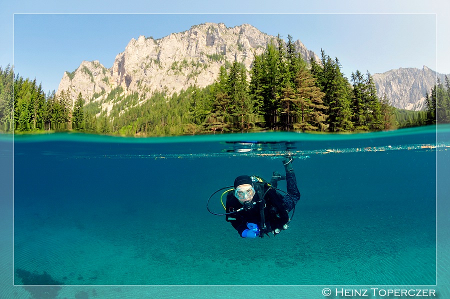 The Green Lake in Austria