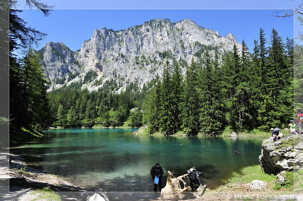 The Green Lake in Austria