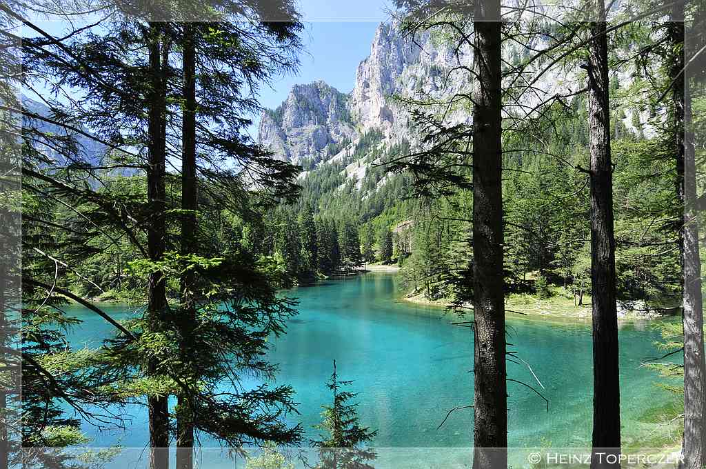 The Green Lake in Austria