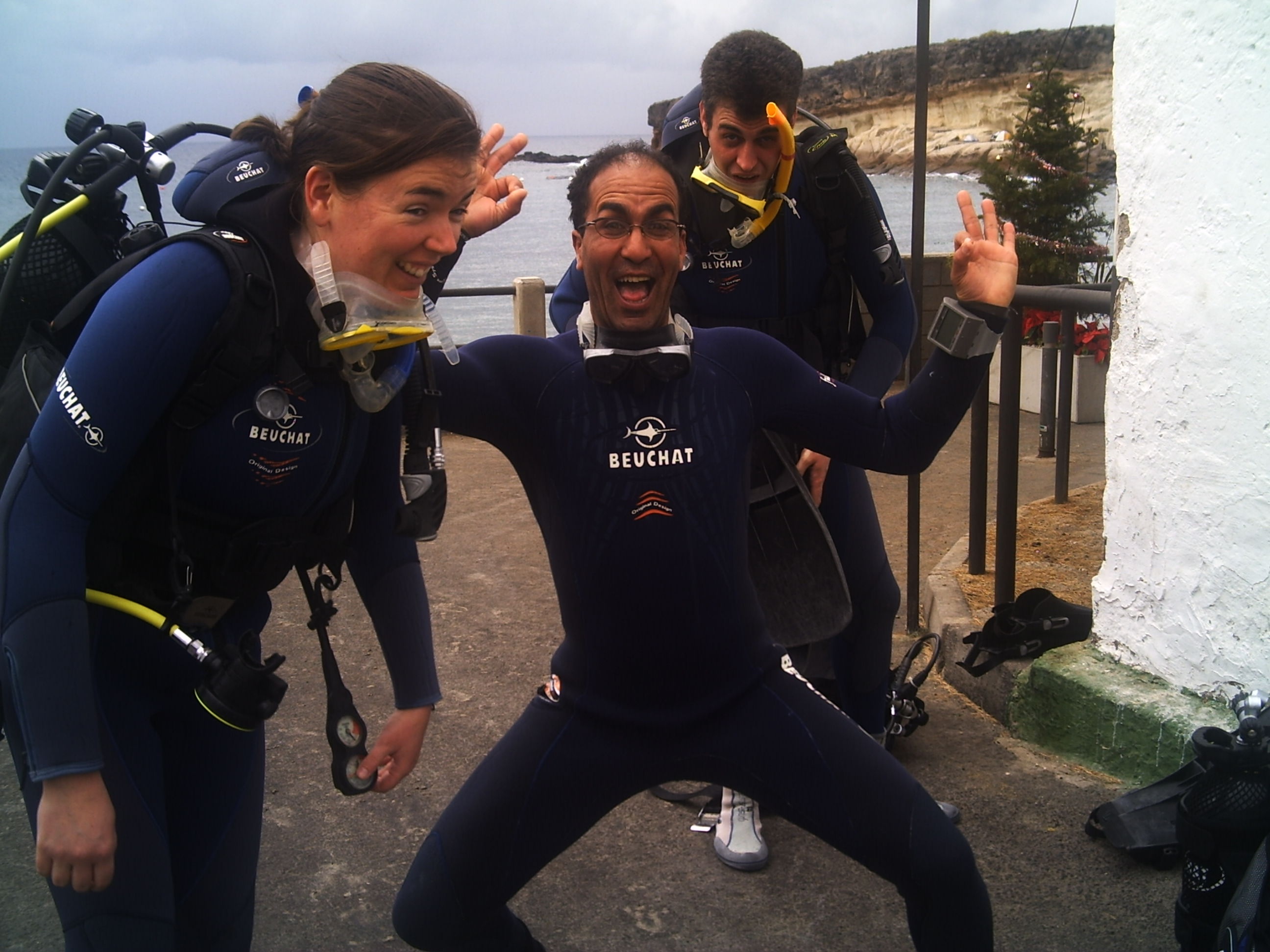 The pleasure to dive in Tenerife