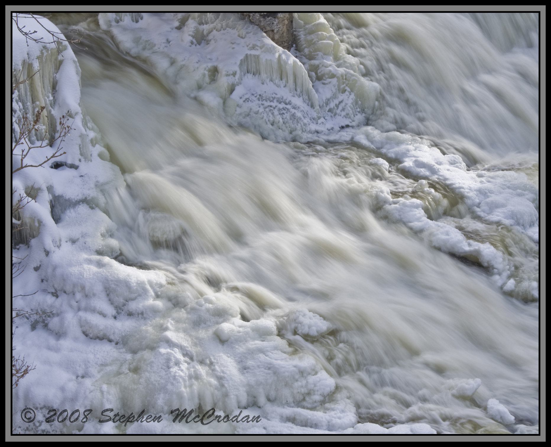 Time Lapsed Waterfall