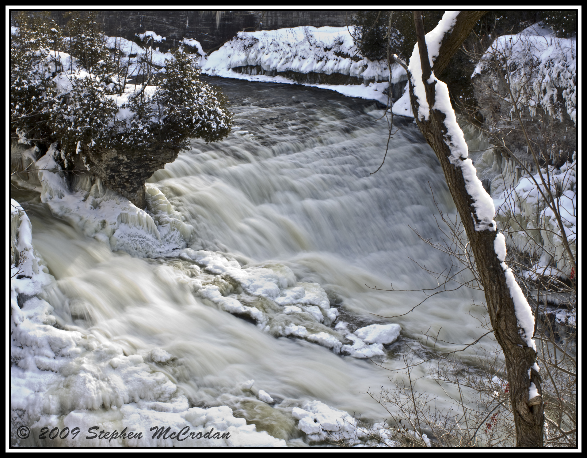 Time Lapsed Waterfall