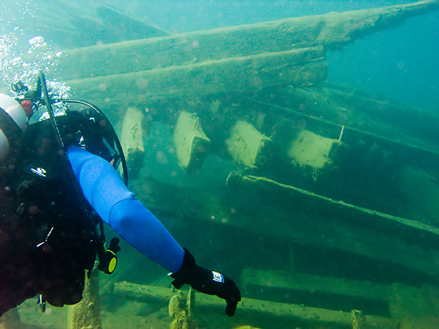 Tobermory Wreck diving King/Newaygo