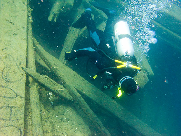 Tobermory Wreck diving King/Newaygo