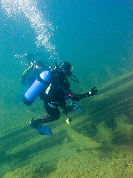 Tobermory Wreck diving King/Newaygo