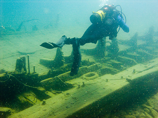 Tobermory Wreck diving King/Newaygo