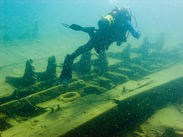 Tobermory Wreck diving King/Newaygo