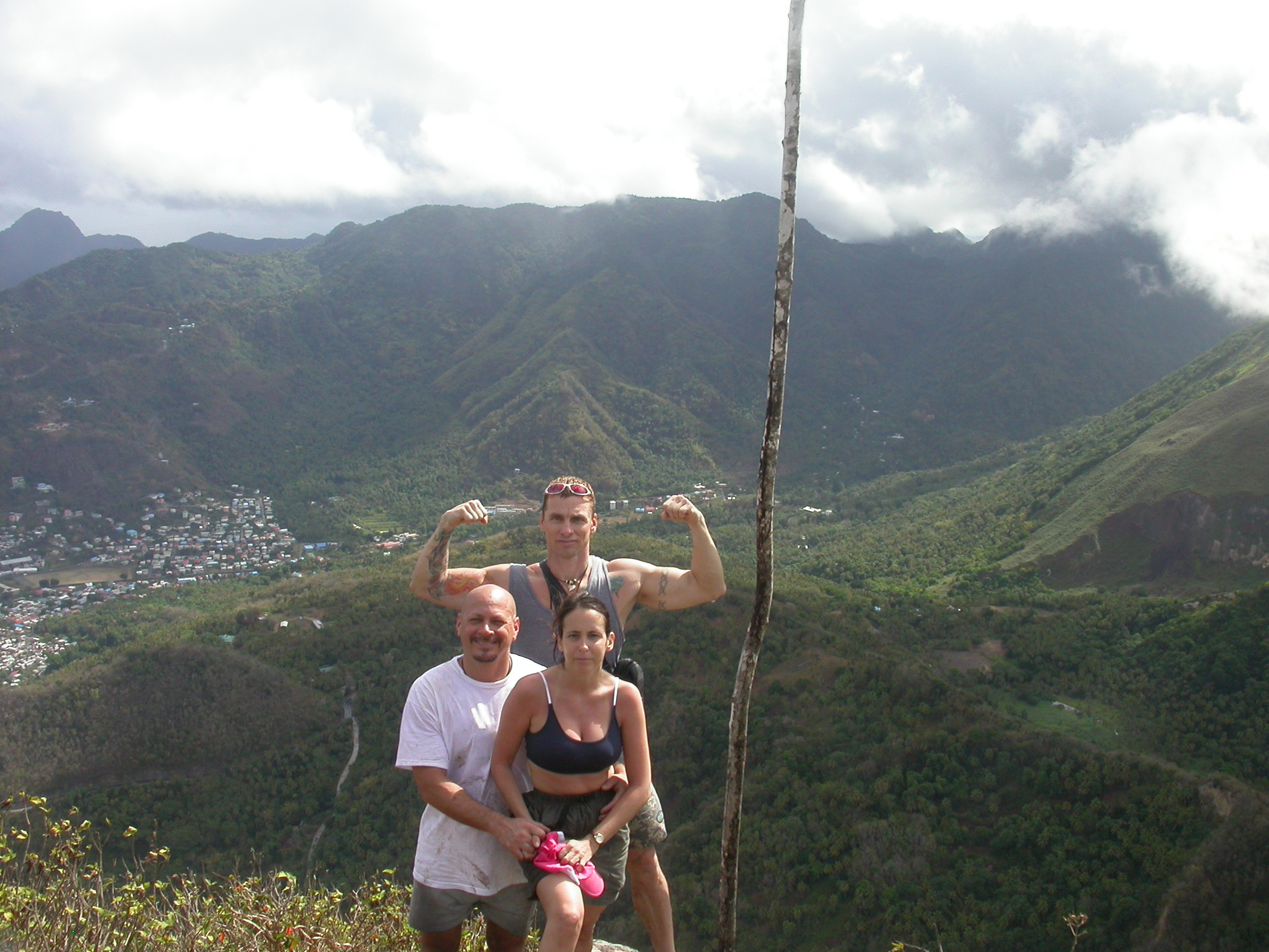 Top of Petit Piton