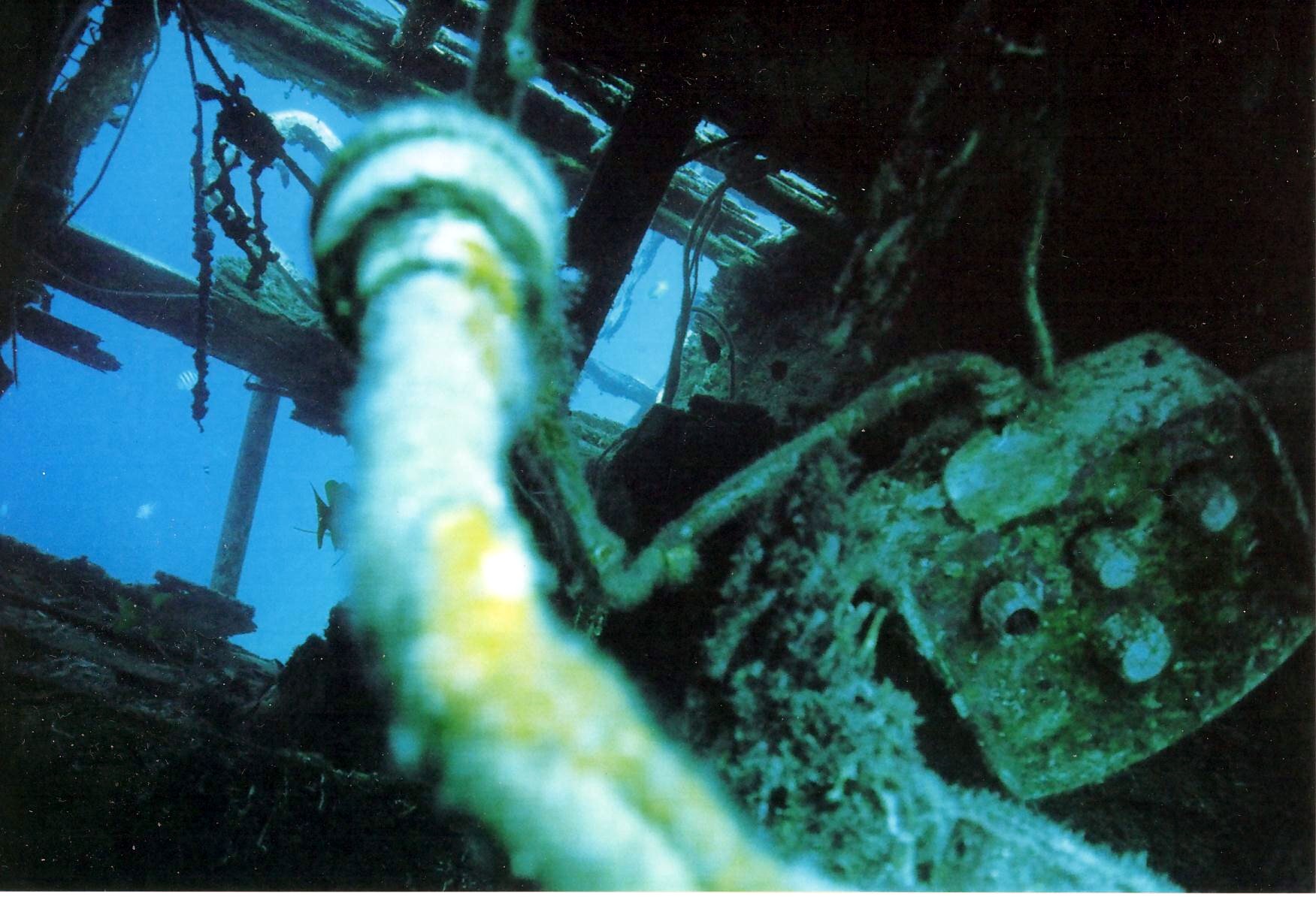 Tugboat Wreck on Bonaire