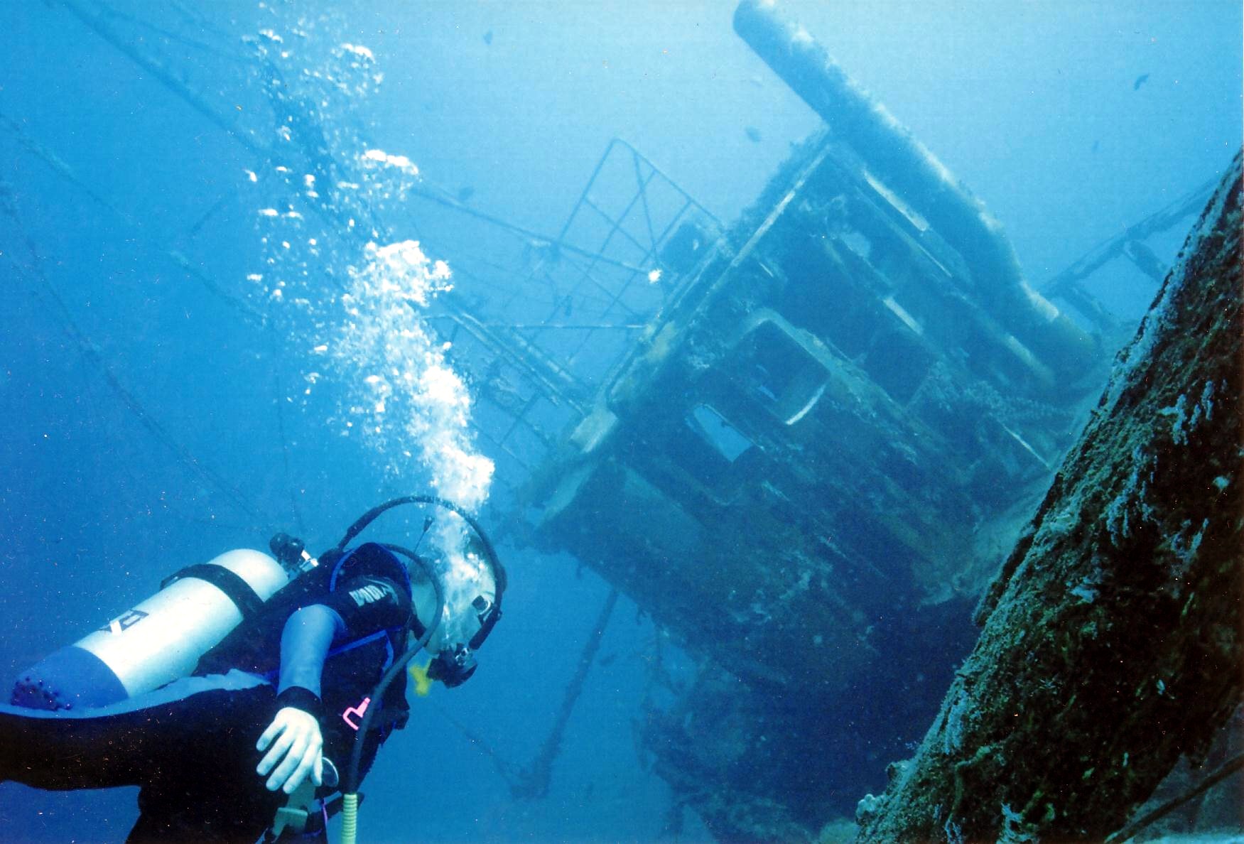 Tugboat Wreck on Bonaire