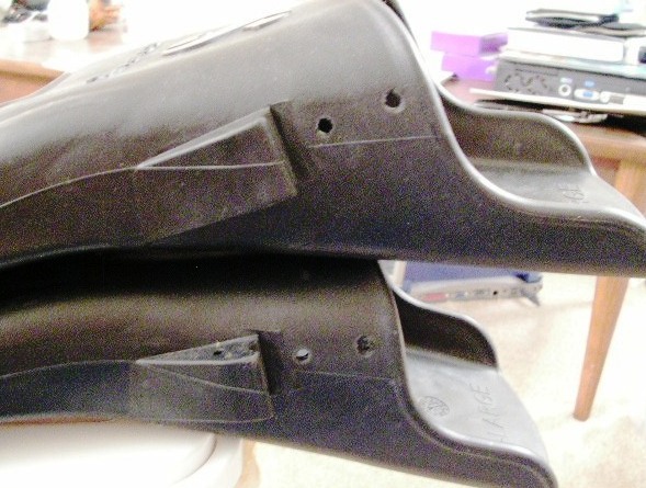 Twin Jet Fin without any attachments