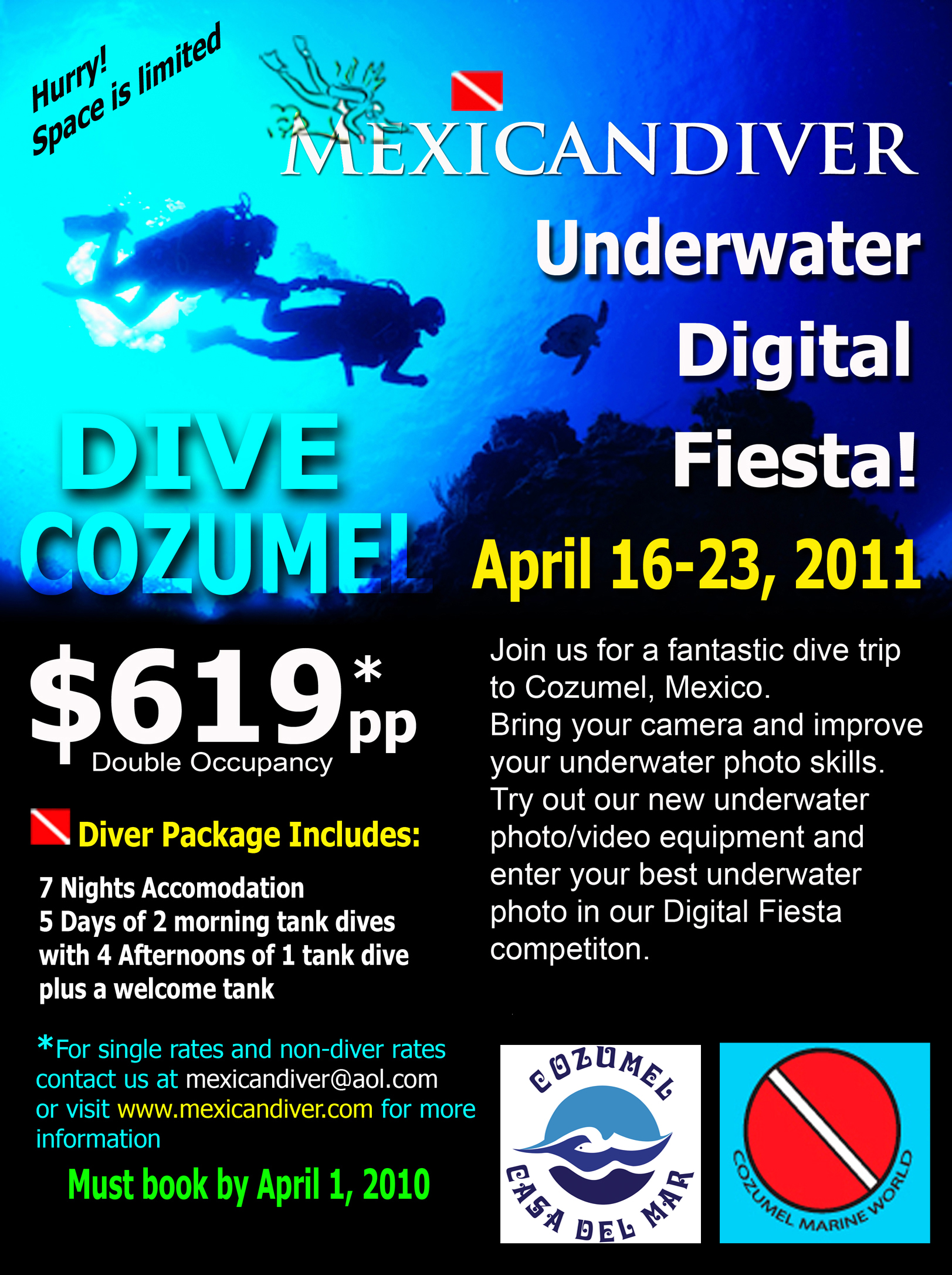 Underwater Digital Fiesta