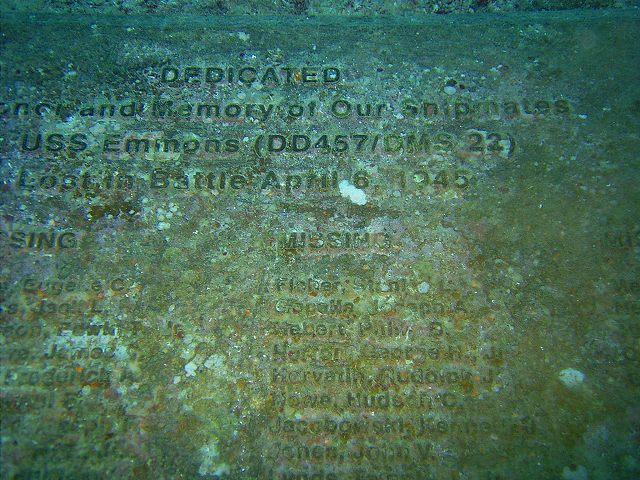 USS Emmons in Okinawa Japan